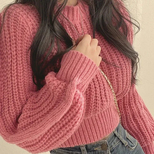 Knit Crop Sweater